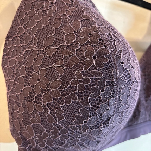 WONDERBRA Sz 36DD Lace Escape No Dig In Comfort Band No Underwire Padded Bra NEW - Picture 3 of 11